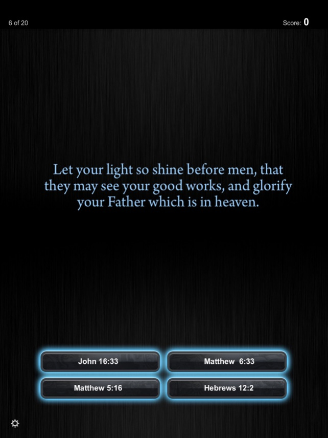 Sword of the Spirit - Bible Memory Verse for iPad 2.0 Screenshot