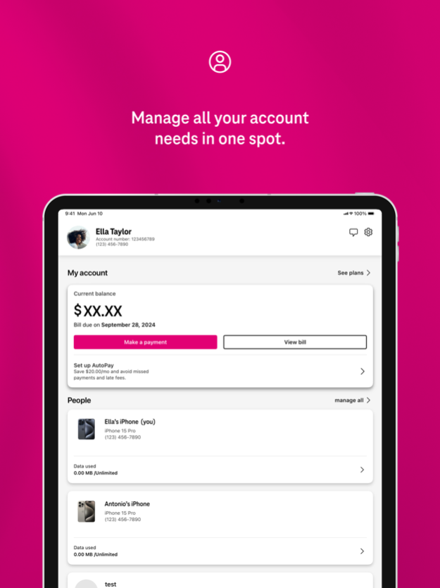 T-Mobile 10.2.1 Screenshot