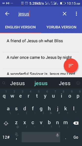 TAC Hymns 2.15 Screenshot