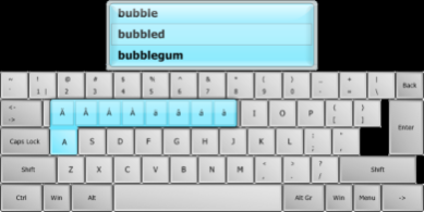 TAdvSmoothTouchKeyboard 1.7.3.0 Screenshot