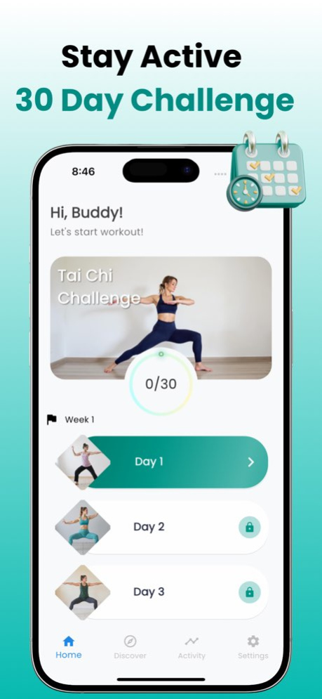 Tai Chi Walking : GentleFit 1.43.0 Screenshot