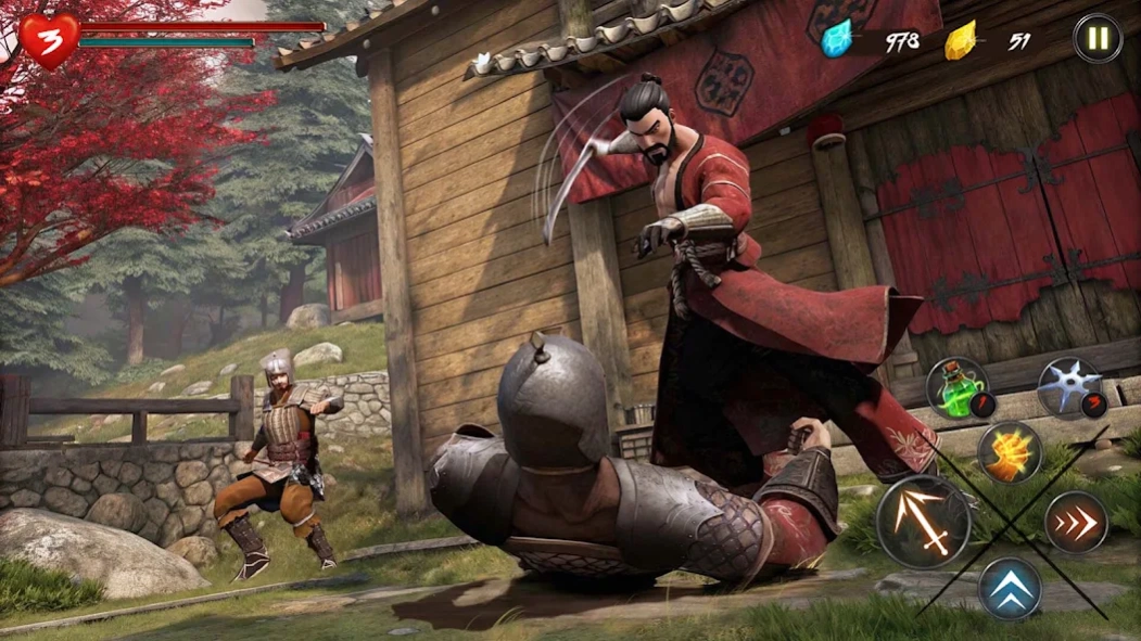 Takashi Ninja Samurai Game 4.0.6 Screenshot