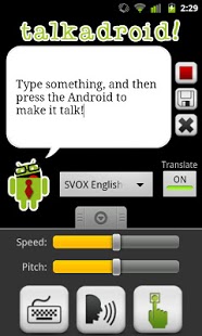 Talkadroid 4.0.6 Screenshot