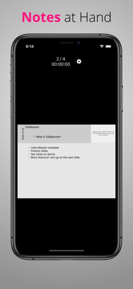 TalkBeamer  Screenshot