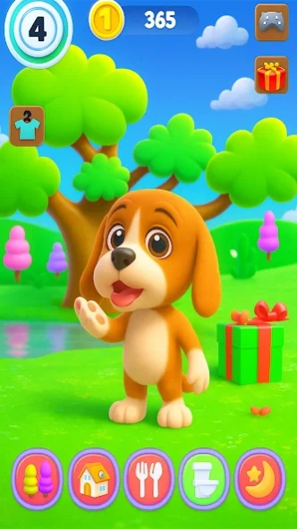 Talking Dog Basset: VirtualPet  Screenshot