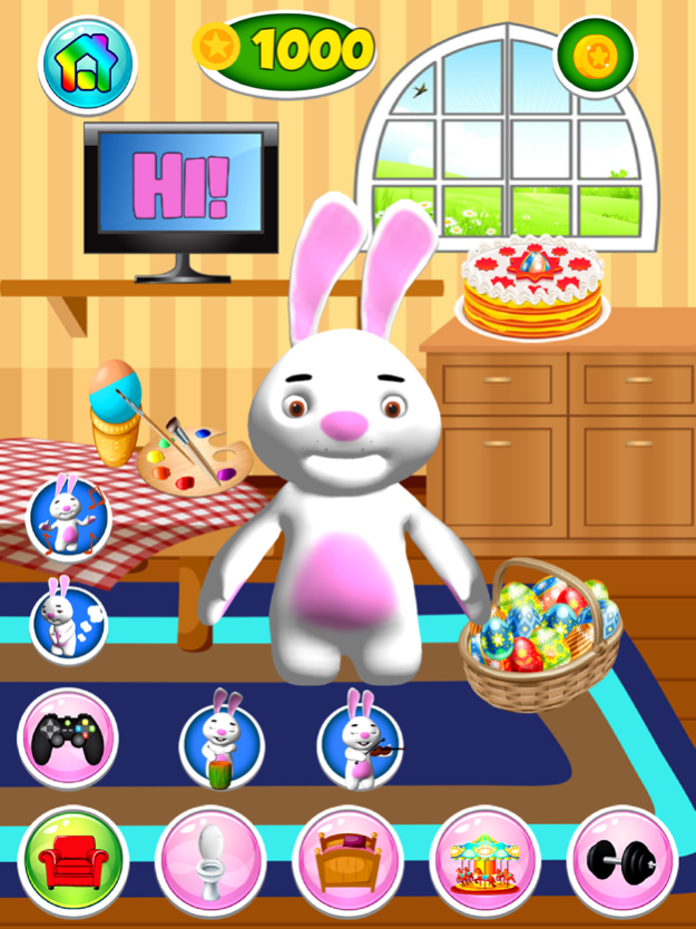 Talking Bunny Easter 1.5 Screenshot