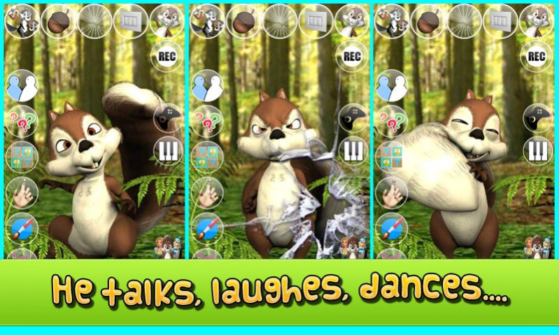 Talking James Squirrel AdFree 4.20.0 Screenshot