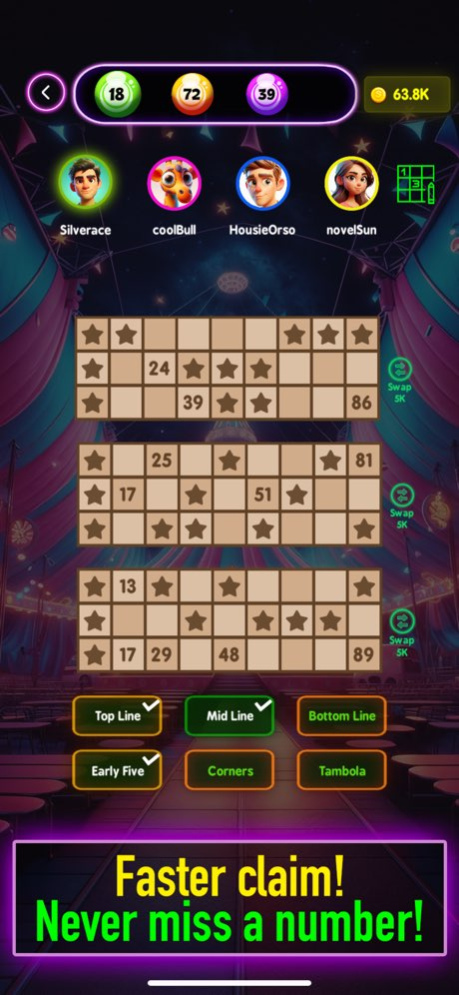Tambola: Family Housie Bingo! 5.5 Screenshot