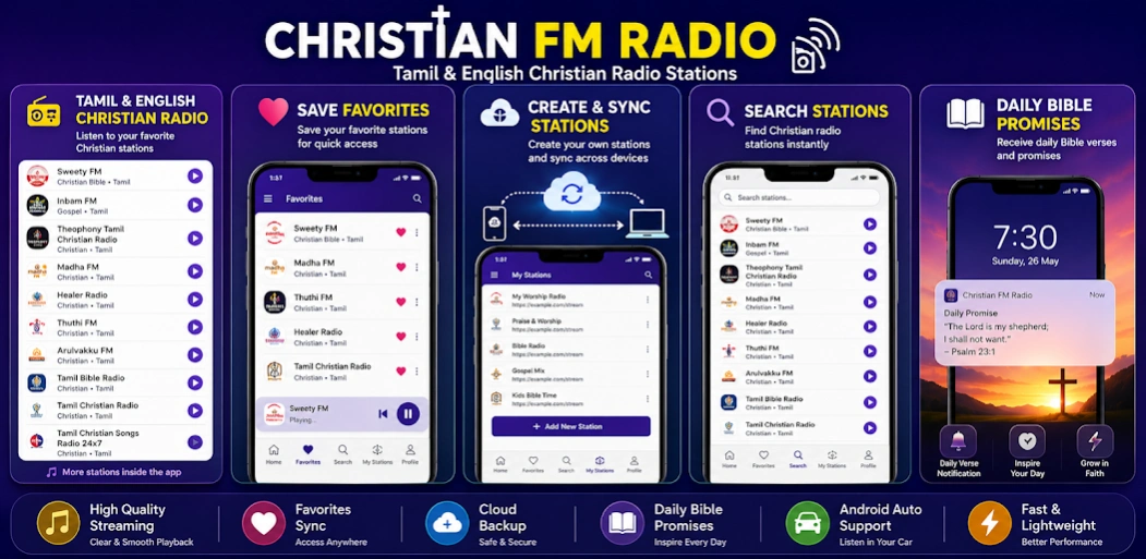 Tamil Christian FM Radio  Screenshot