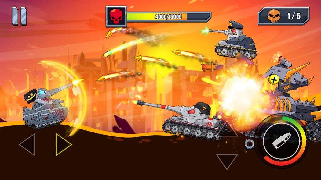 Tank Battle: War Combat  Screenshot