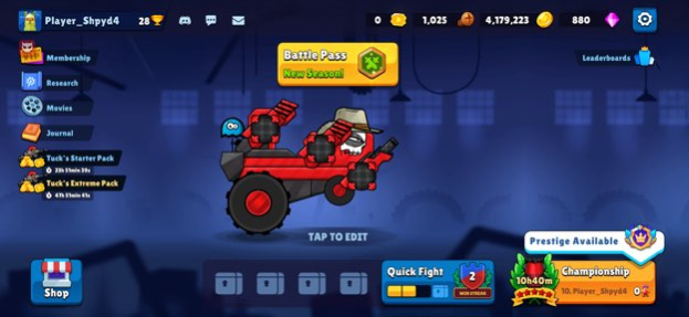 Tanks Arena io: Machine of War 3.6.4 Screenshot