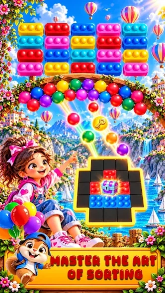 Balloon Sort Puzzle Color Game 5.20.26.8 Screenshot