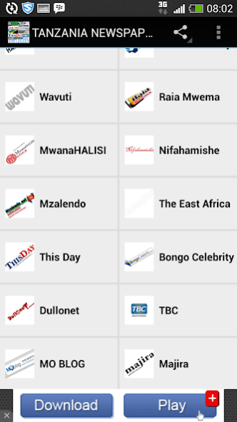 TANZANIA NEWSPAPERS 1.0 Screenshot