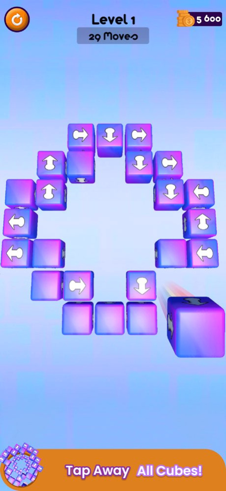 Tap Away 3D - Blocks Unpuzzle  Screenshot