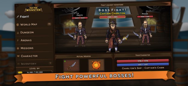 Tap the Monster - RPG clicker 1.1.1 Screenshot