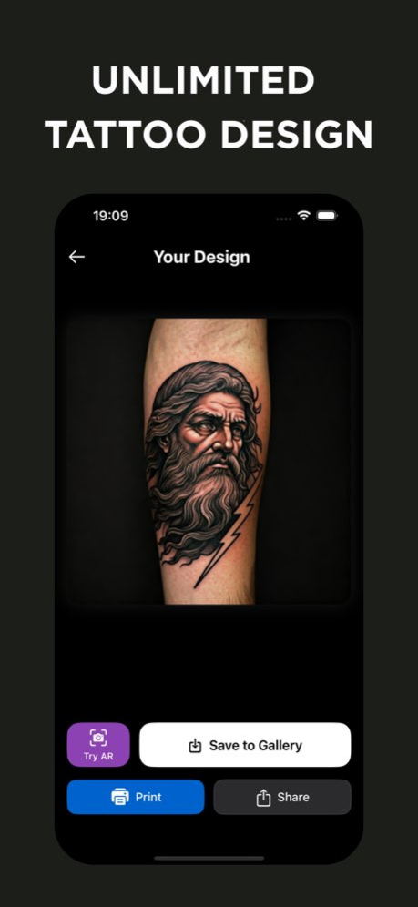 Tattoo AI: Generator & Design 4.0.0 Screenshot