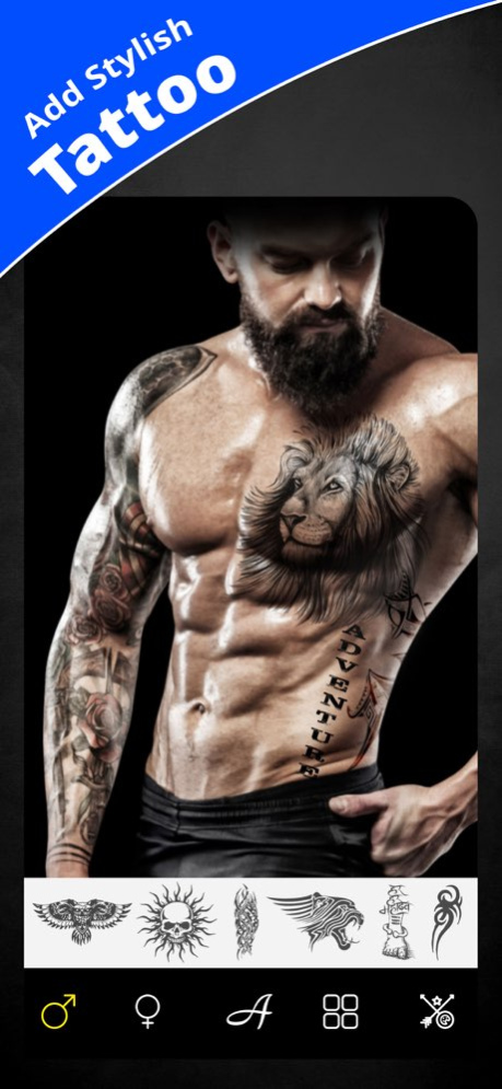 Tattoo Maker Design Editor 1.31 Screenshot