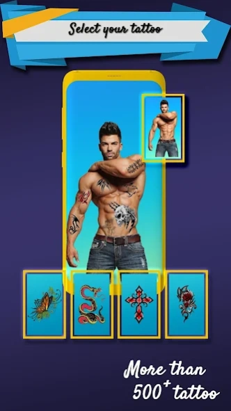 Tattoo My Photo Editor 2023 2.3 Screenshot