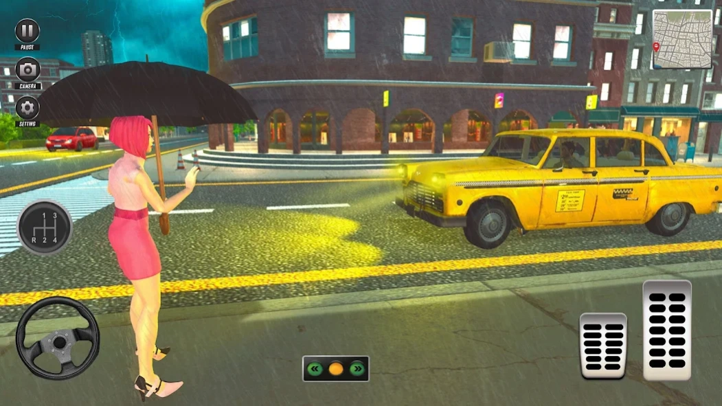 Grand Taxi Driving 3D Game 6.1 Screenshot