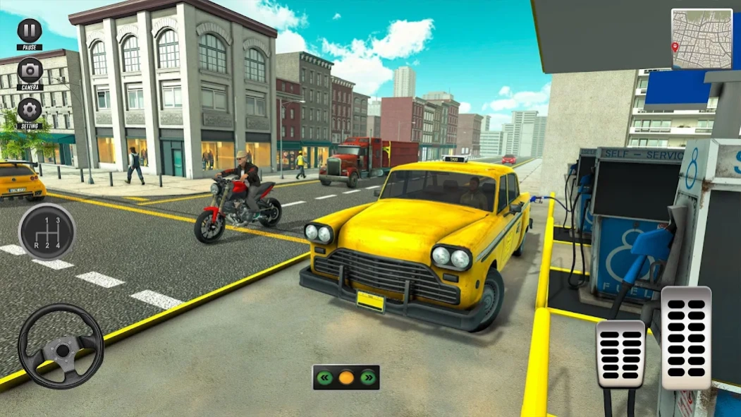 Grand Taxi Driving 3D Game 6.1 Screenshot