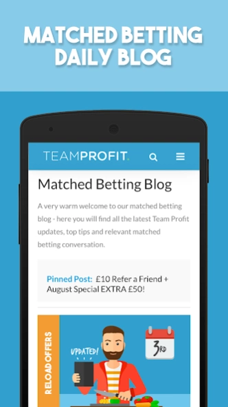 Team Profit - Matched Betting 1.5 Screenshot