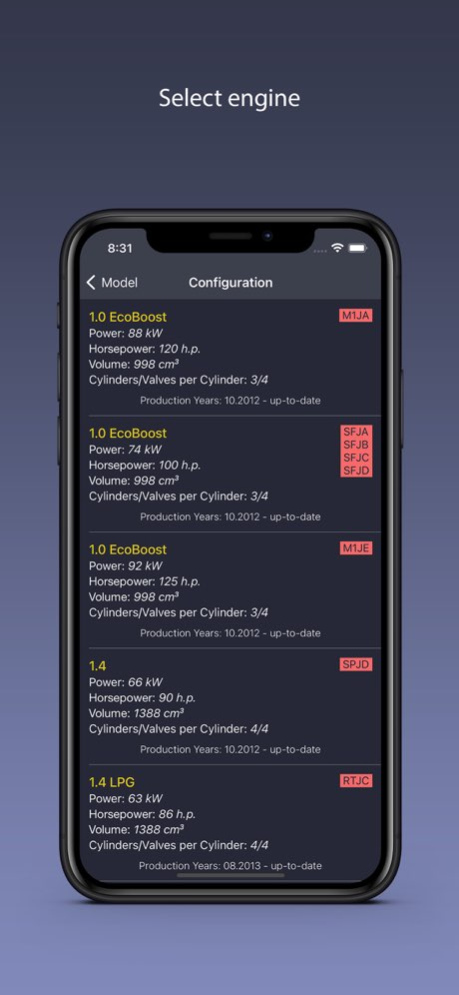 TechApp for Ford 2.1 Screenshot