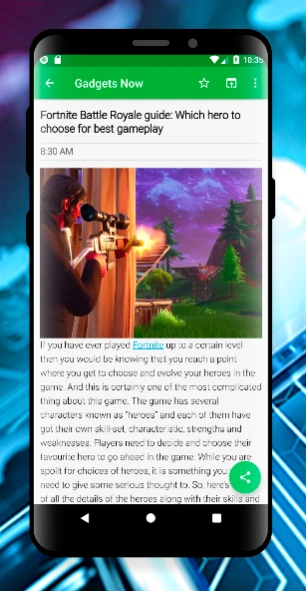 Technology News  Screenshot