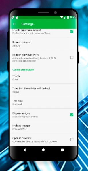 Technology News  Screenshot