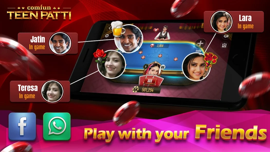 Teen Patti Comfun Card Online 8.1.20251205 Screenshot