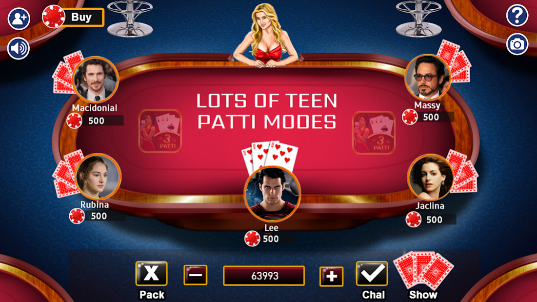 Teen Patti Jungle : 3 Patti & Rummy & Poker 2.6 Screenshot