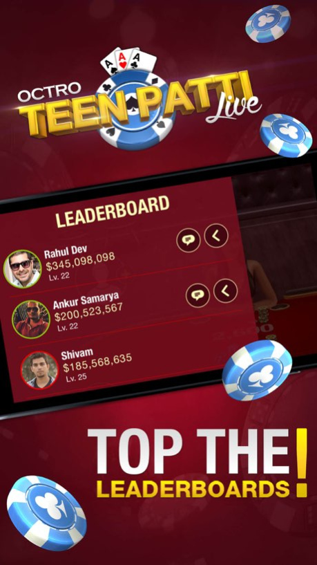 Teen Patti Live! 1.2.1 Screenshot