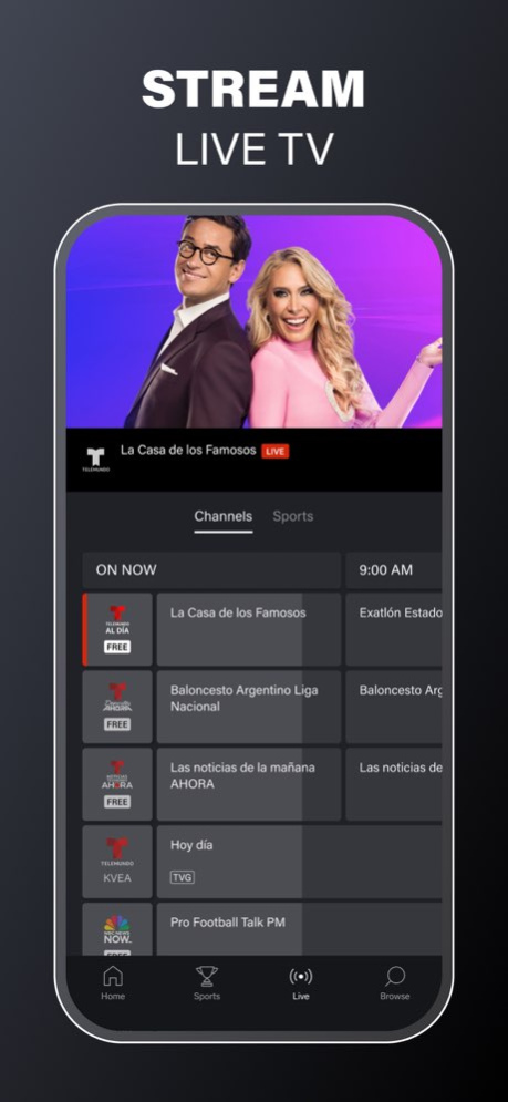 Telemundo: Series y TV en vivo 10.23.0 Screenshot