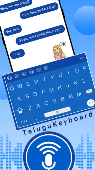 Telugu Voice Typing Keyboard  Screenshot