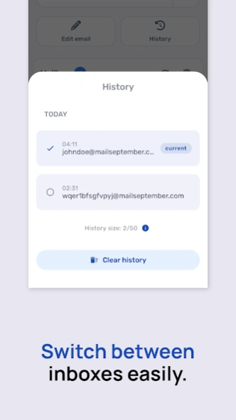 Temp Mail - by tmp.al 1.0.8 Screenshot