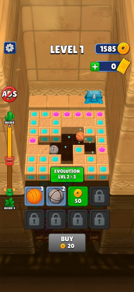 Temple Miner  Screenshot