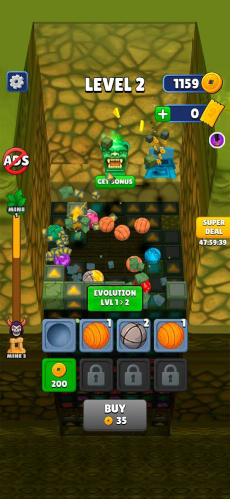 Temple Miner  Screenshot