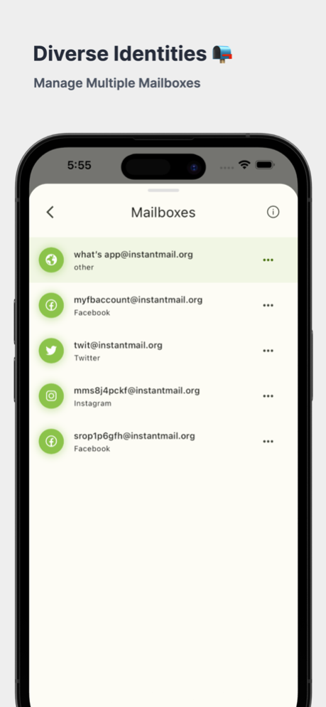 TempMail : Temporary Email 1.0.1 Screenshot