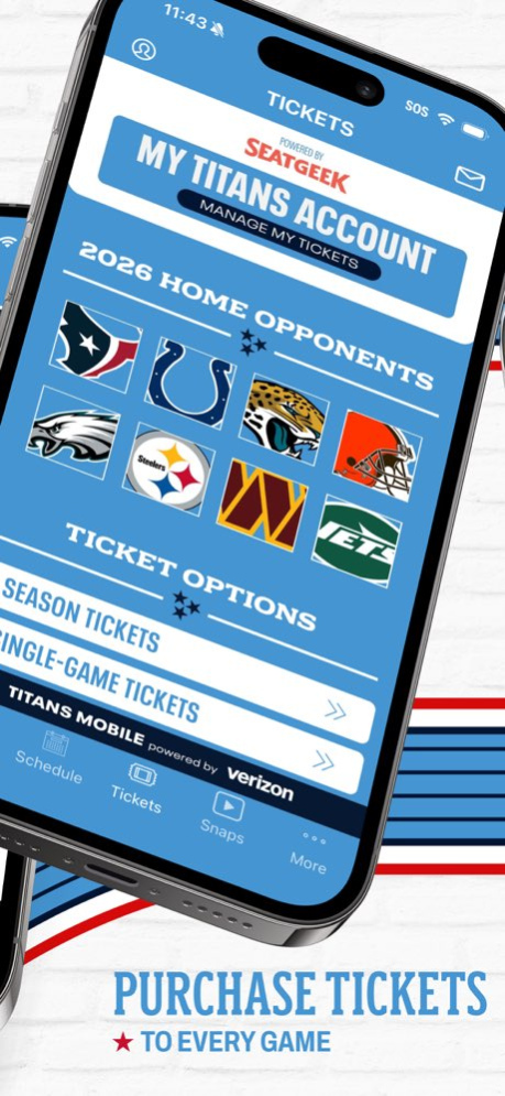 Titans + Nissan Stadium 6.1.0 Screenshot