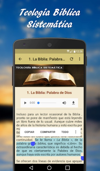 Teología Bíblica Sistemática 3.2 Screenshot