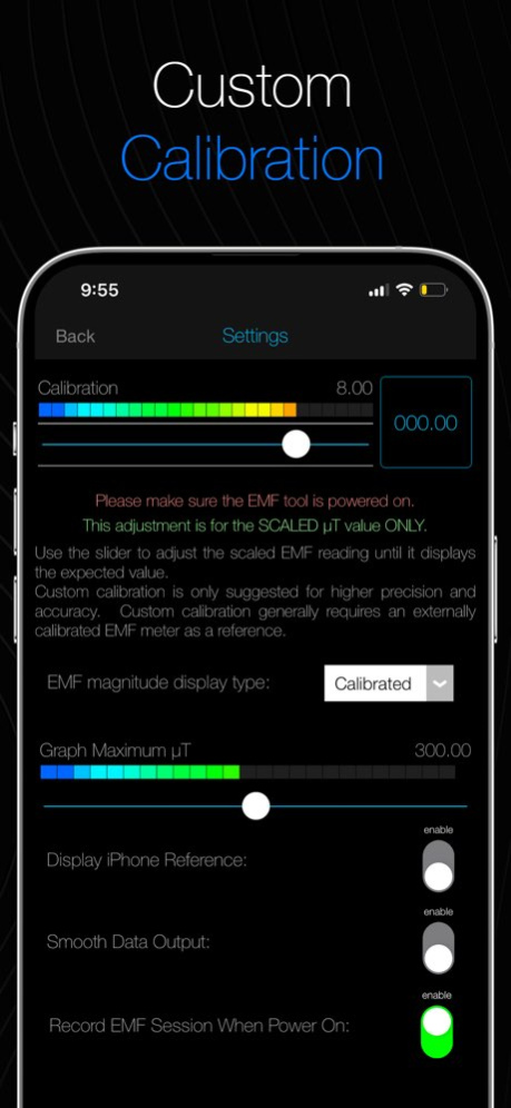 TeslaVision EMF Detector 2.0.1 Screenshot