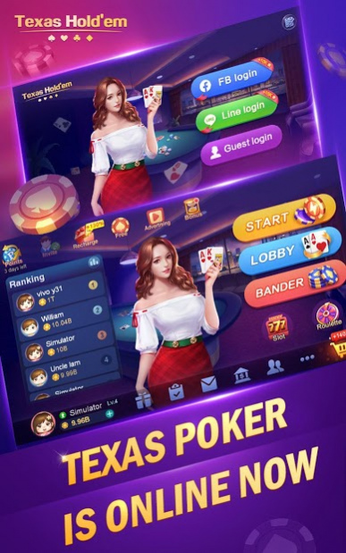 Texas-Bander Poker 2.8.1.0 Screenshot
