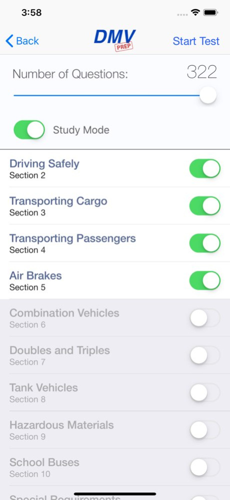Texas CDL Test Prep 6.0 Screenshot