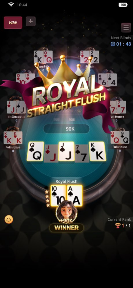 House of Poker - Texas Holdem 1.13.2 Screenshot