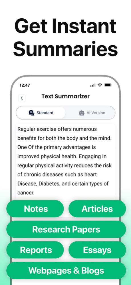 Text Summarizer 1.4.3 Screenshot