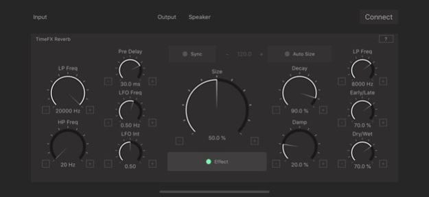 TfxReverb 1.6 Screenshot