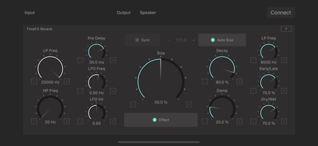 TfxReverb 1.6 Screenshot