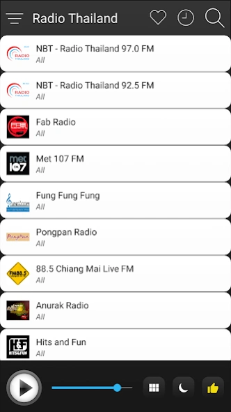 Thailand Radio FM AM Music 2.4.0 Screenshot