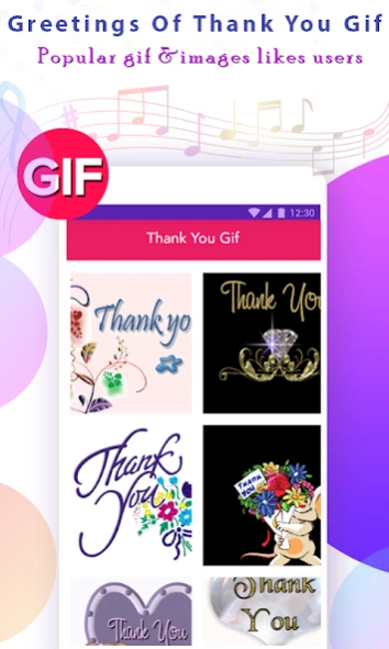 Thank You Gif 1.0.4 Screenshot