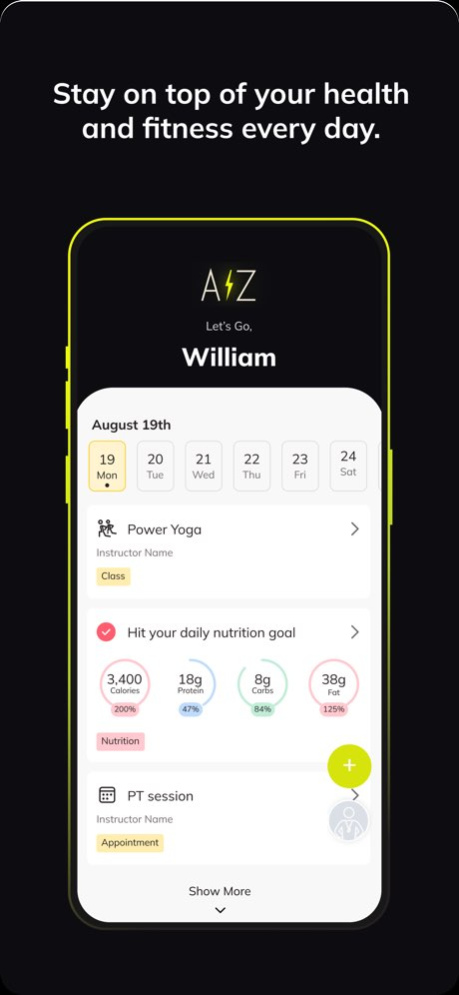 The A Zone 8.18.7 Screenshot