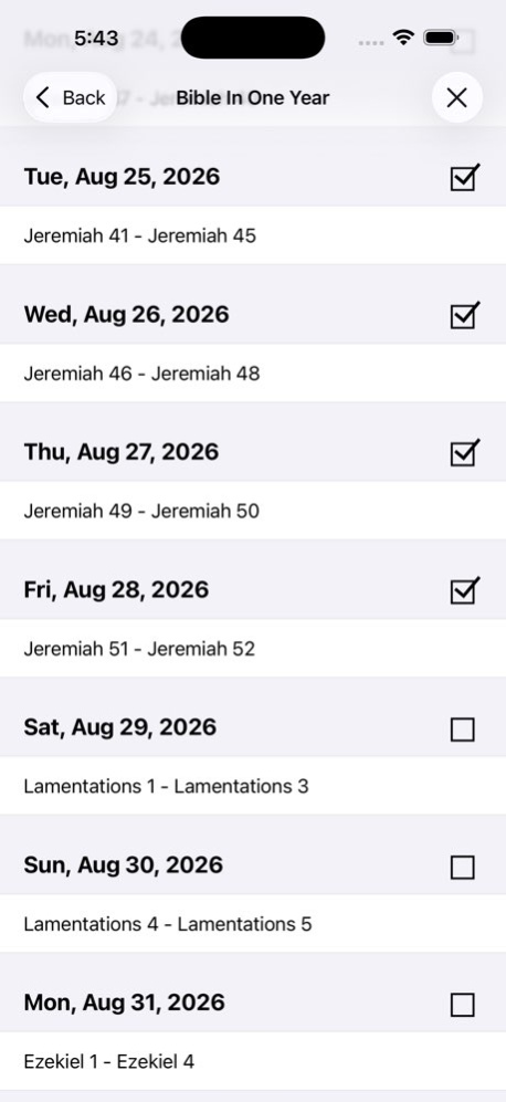The Bible. 2.0.1 Screenshot